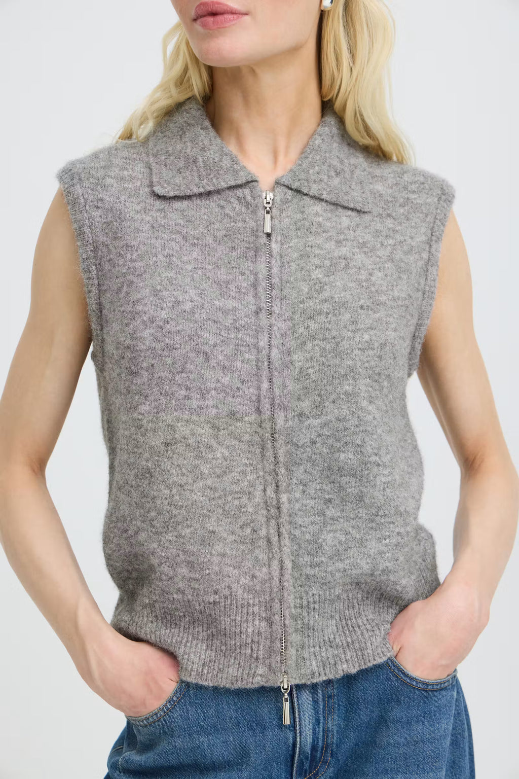 Gilet Zip sans manche Byomea BYOUNG