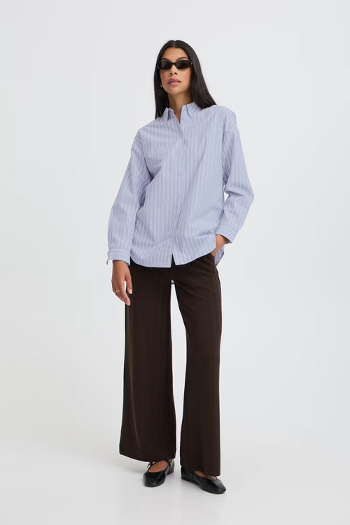 Chemise rayure bleu Byhene BYOUNG