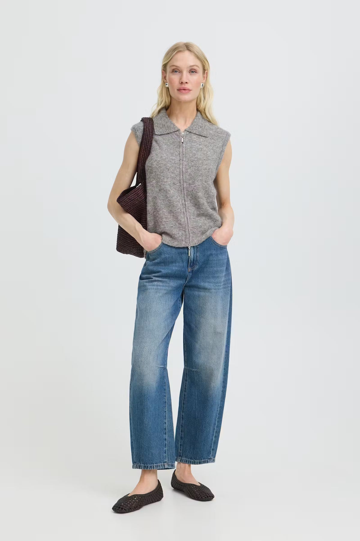 Gilet Zip sans manche Byomea BYOUNG