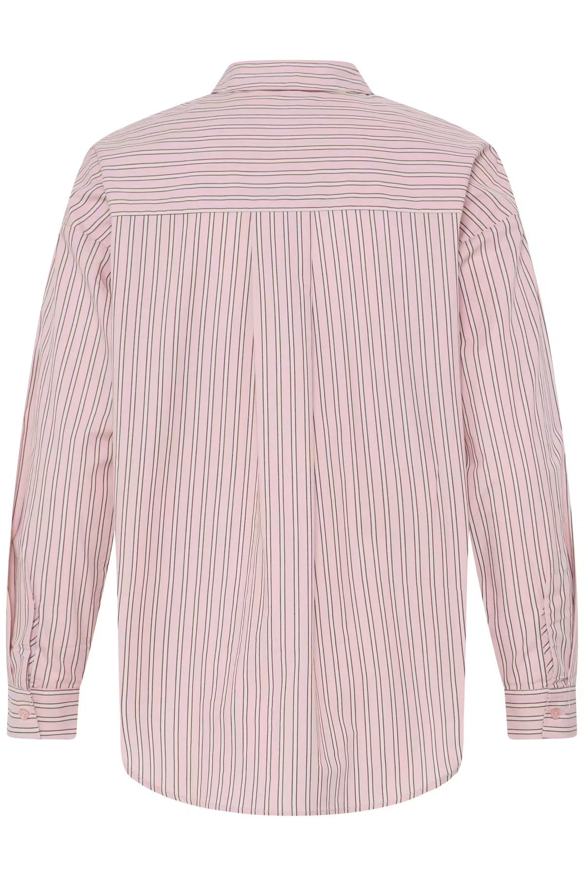 Chemise rayure rose Byhene BYOUNG