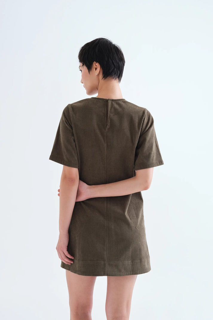 Robe corduroy Kaki COMPANIA FANTASTICA