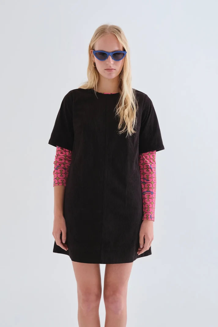 Robe corduroy noir COMPANIA FANTASTICA