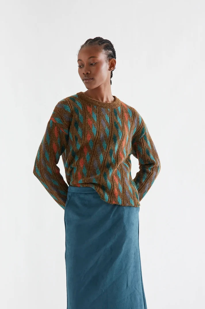 Pull maille jacquard Compania Fantastică
