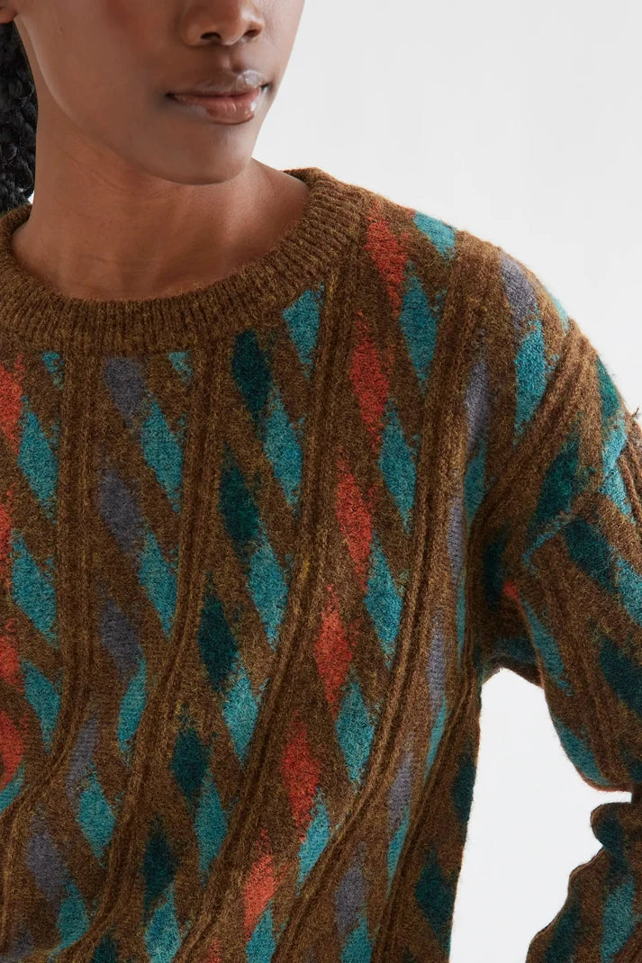 Pull maille jacquard Compania Fantastică