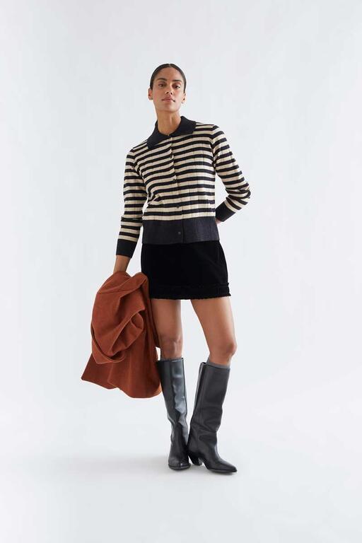 Cardigan rayure COMPANIA FANTASTICA