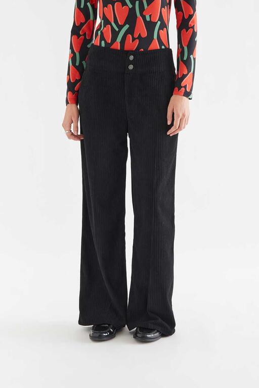 Pantalon velour noir COMPANIA FANTASTICA