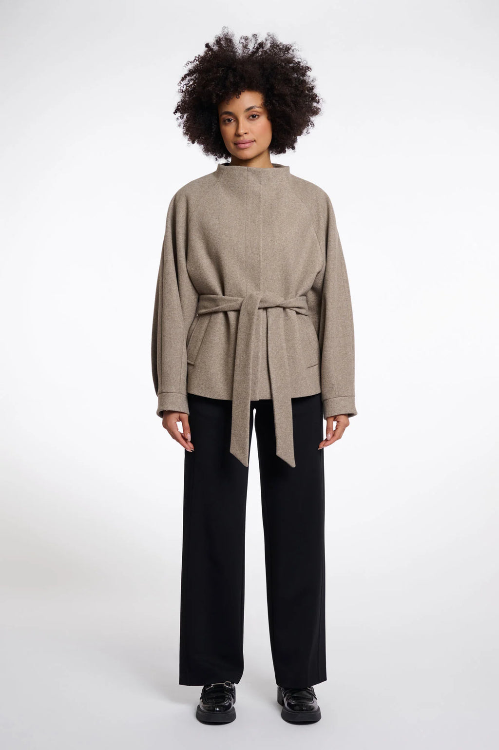 Manteau Cornelia  Oat RINO PELLE