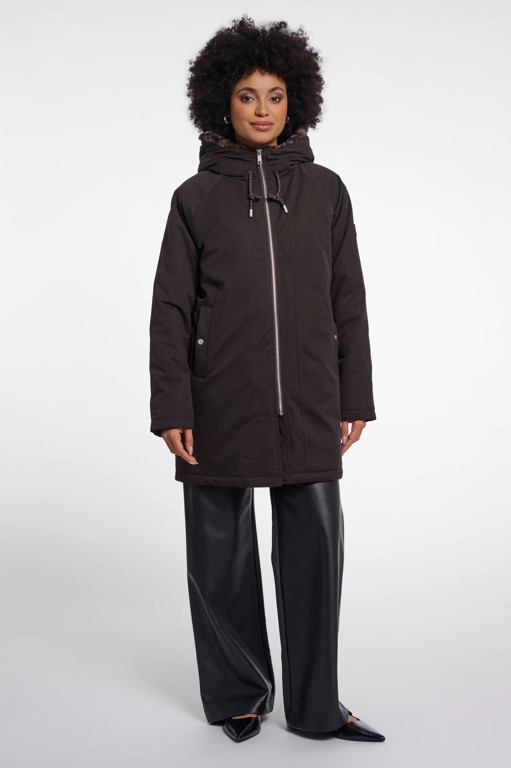 Parka Lindy Moccha RINO PELLE