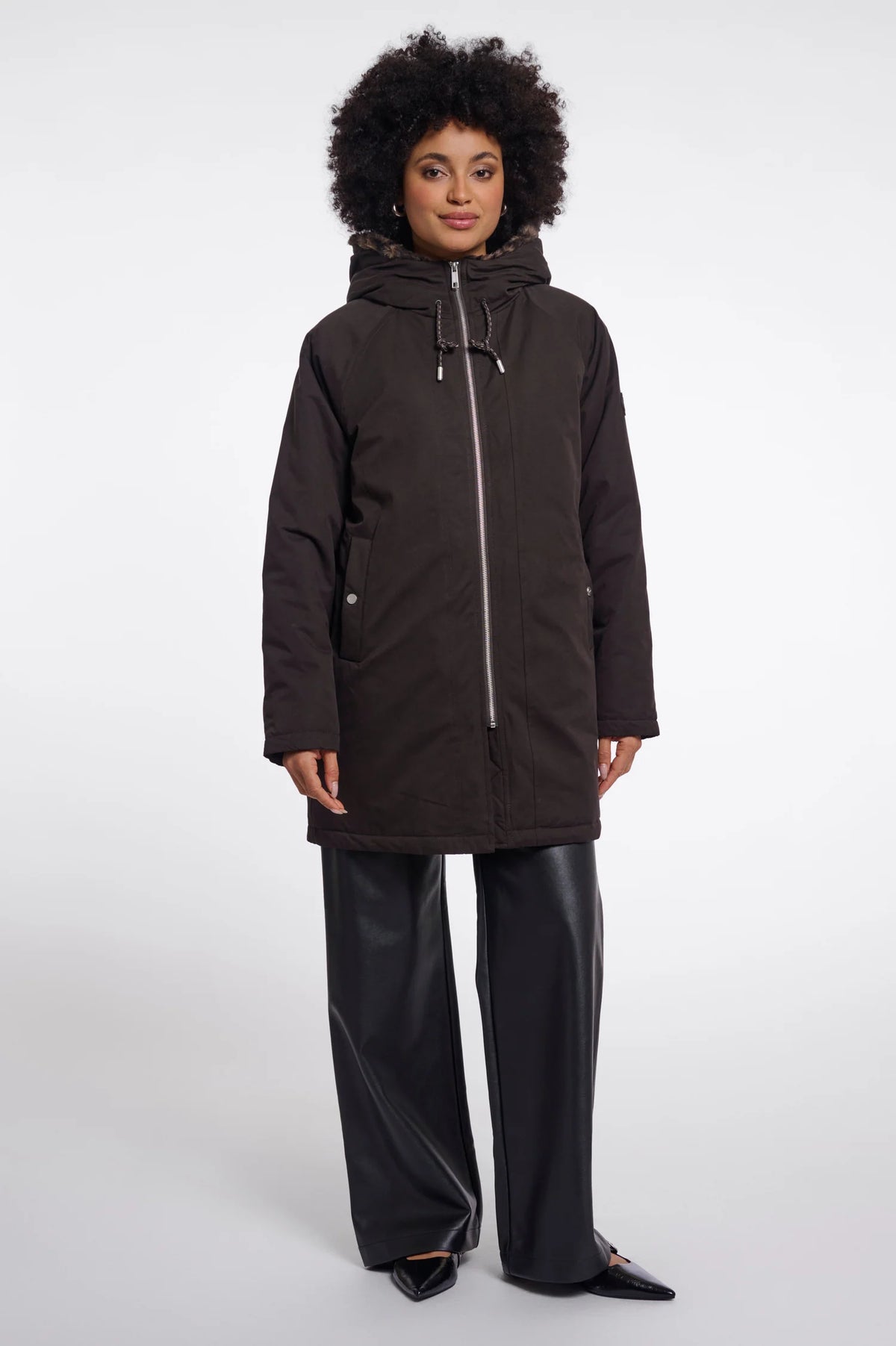 Parka Lindy Moccha RINO PELLE