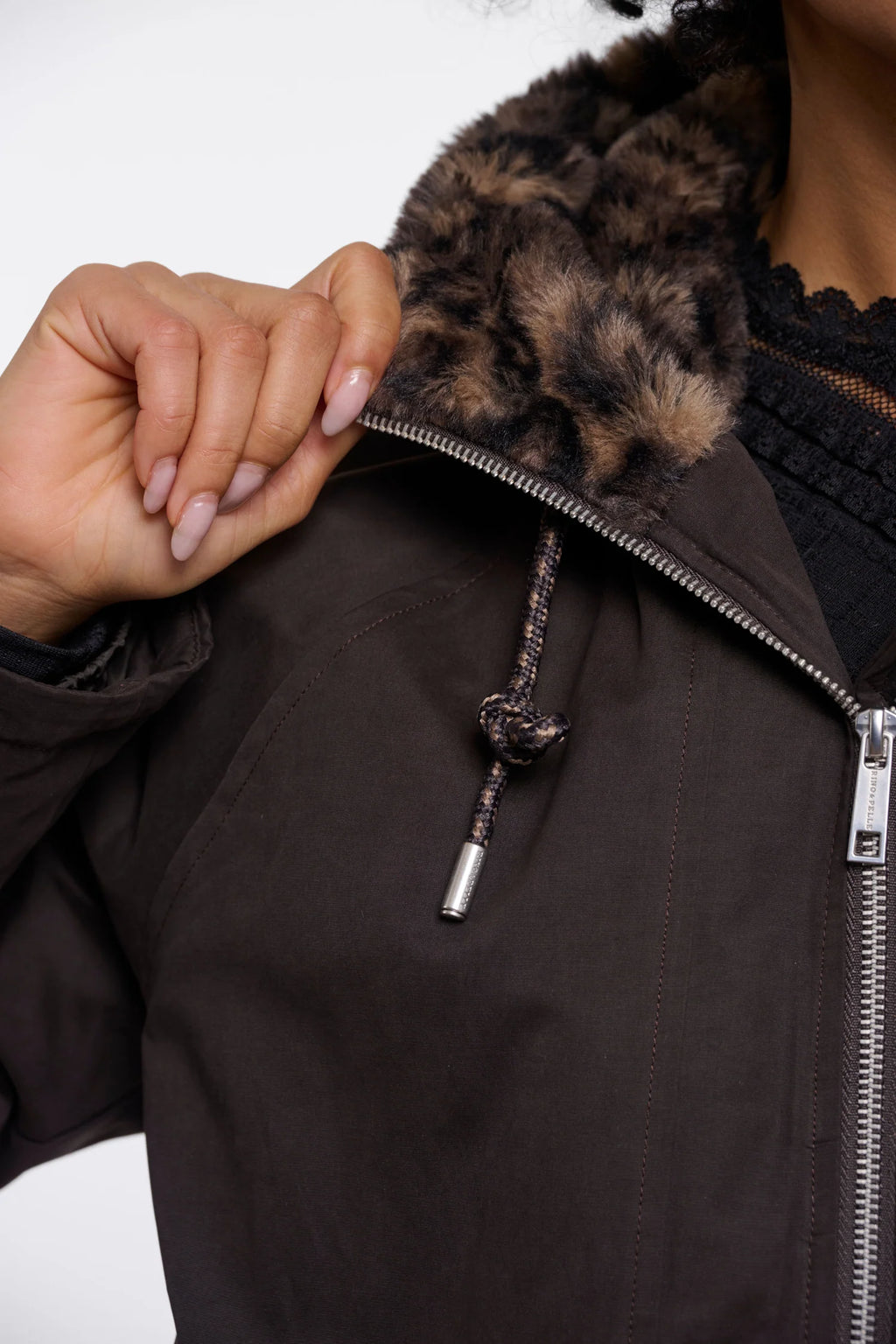 Parka Lindy Moccha RINO PELLE