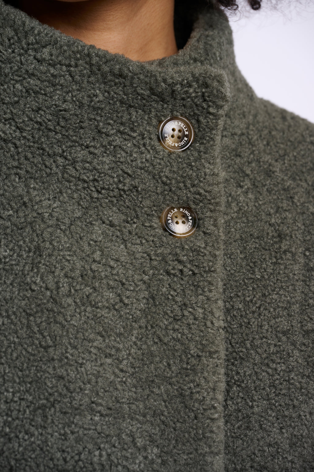 Manteau Zoe sauge RINO PELLE