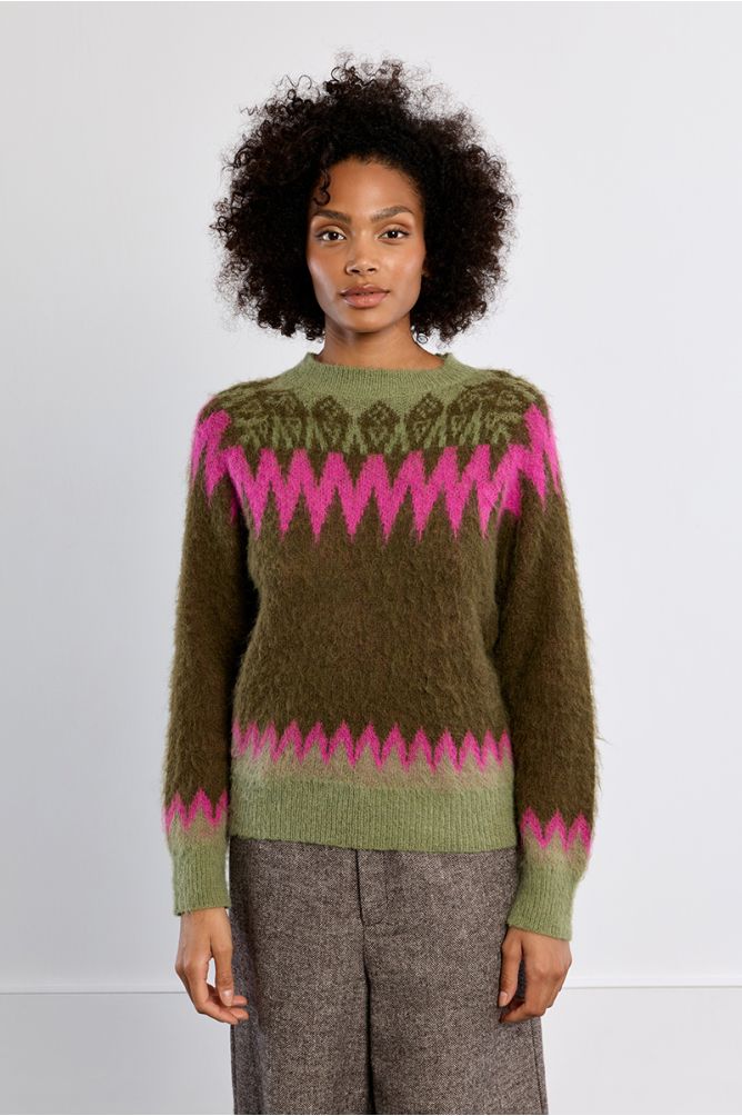 Pull motif LILI SIDONIO