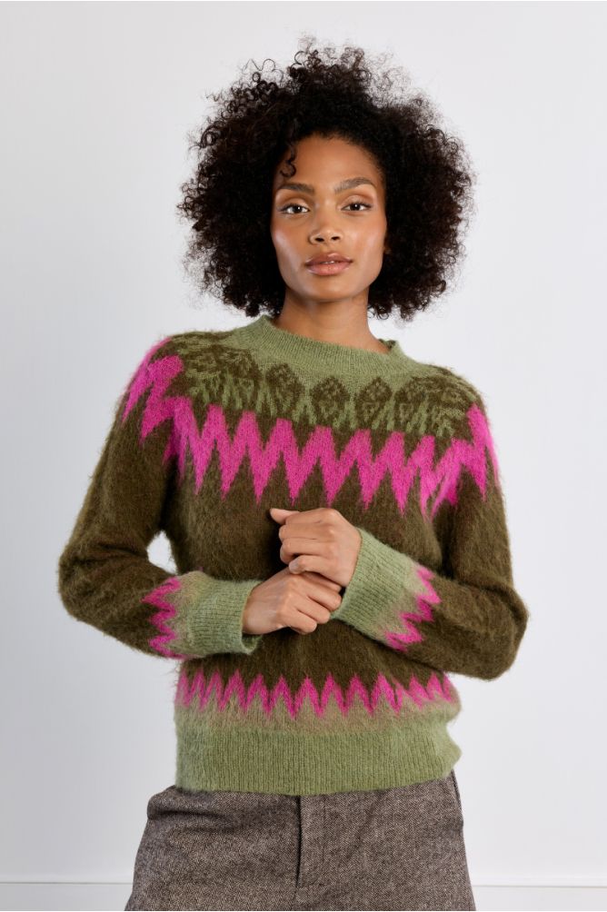 Pull motif LILI SIDONIO