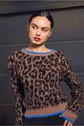 Pull maille leopard LILI SIDONIO