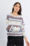 Jersey Tie and Dye Azul/Malva Lili Sidonio